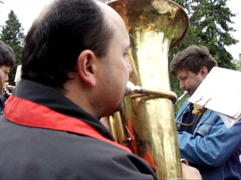 Luboš a jeho tuba :-)